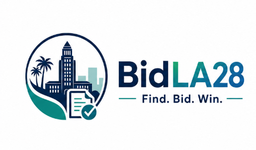 BidLA28 Logo